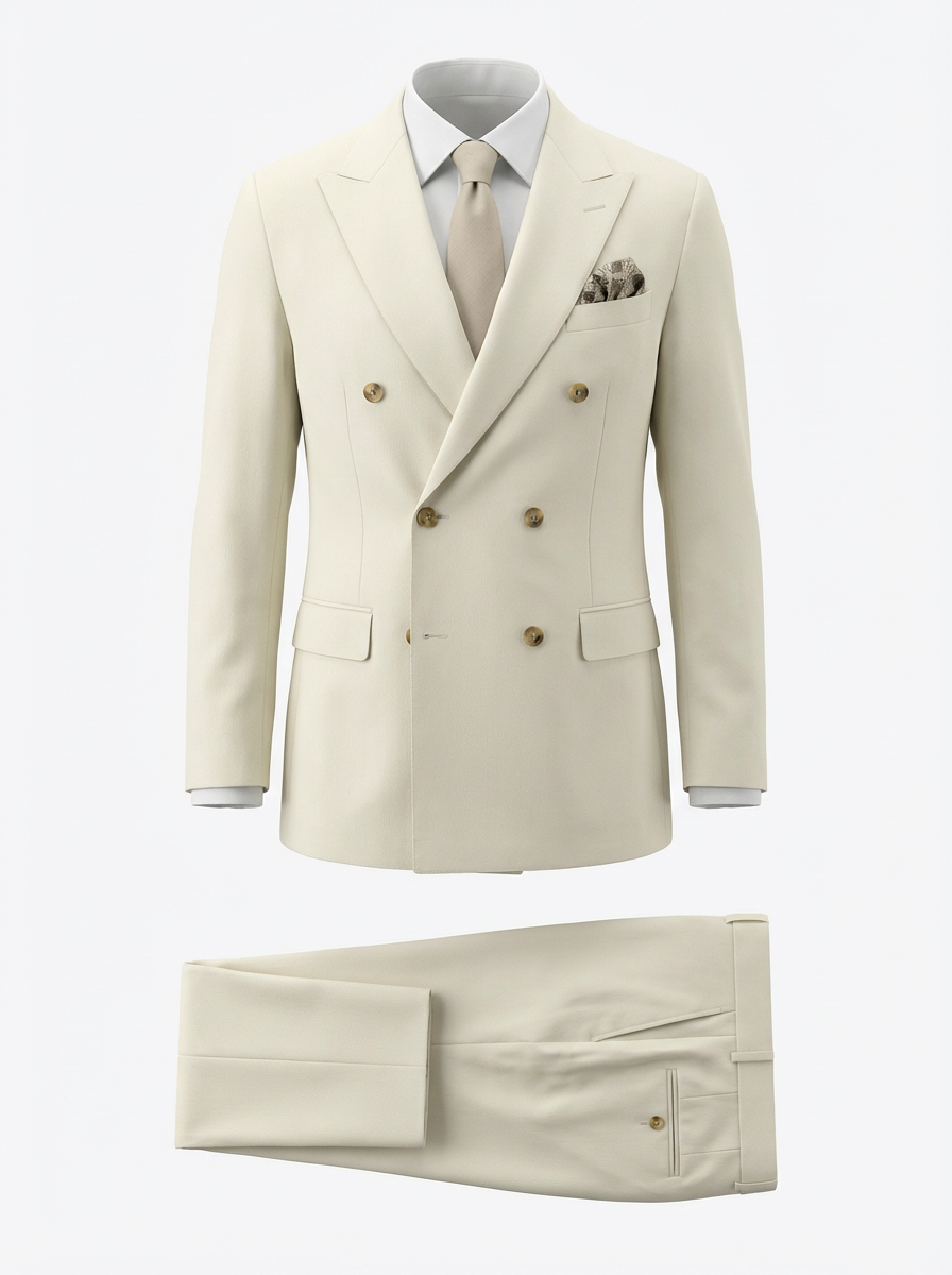 Clever | Heren Pak Met Dubbele Rij Knopen Lente