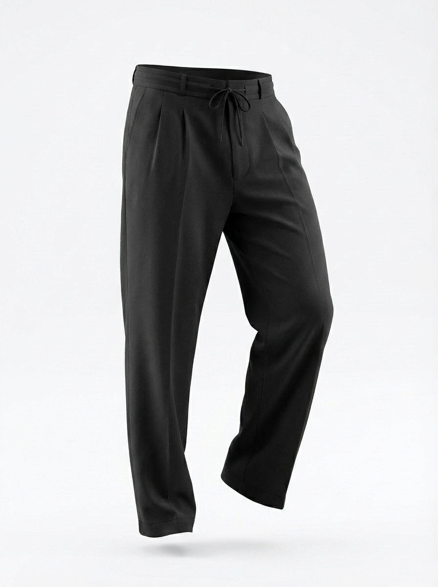 Darell | Ontspannen Heren Broek Met Trekkoord