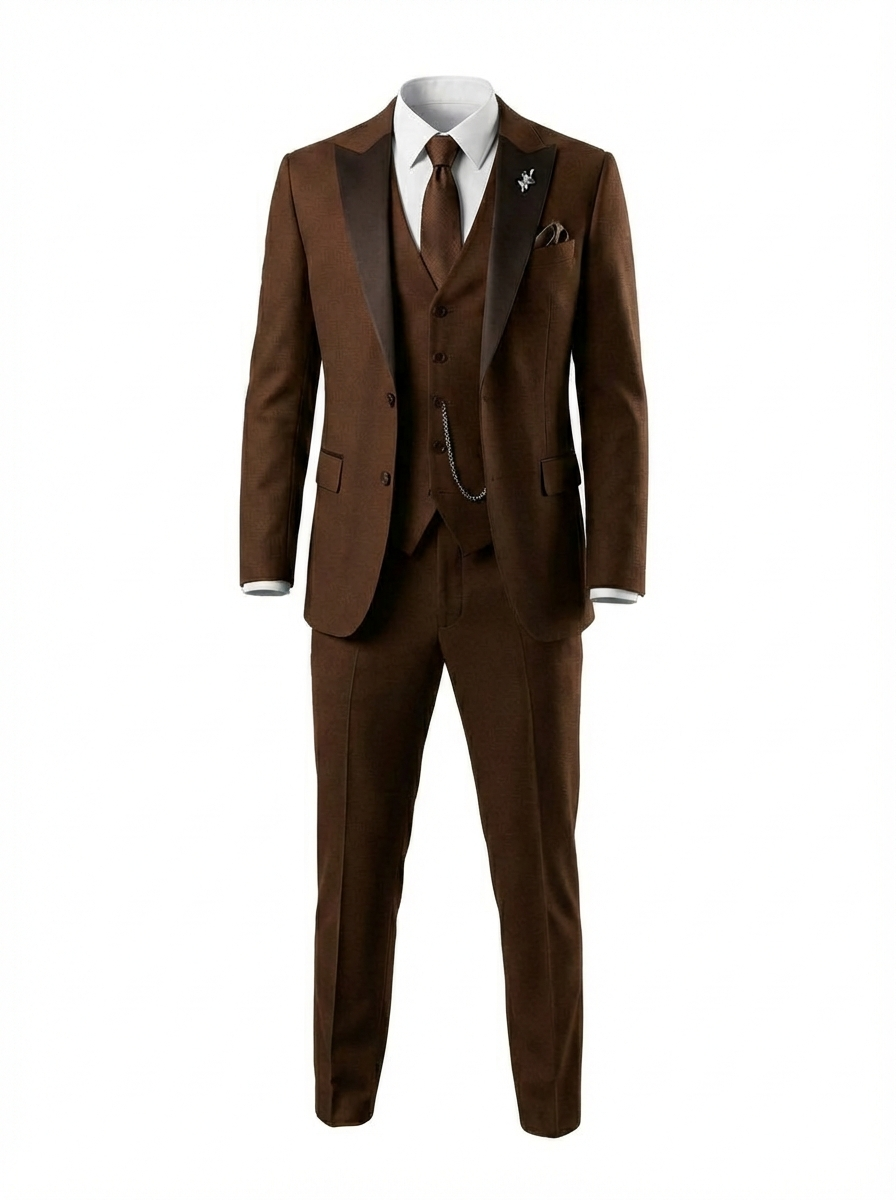 Dento | Formeel Driedelig Heren Pak voor Lente