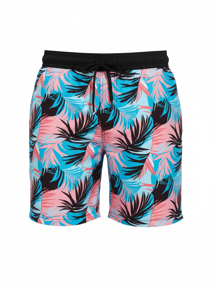 Santos | Heren Zomer Bloemenprint Zwemshort