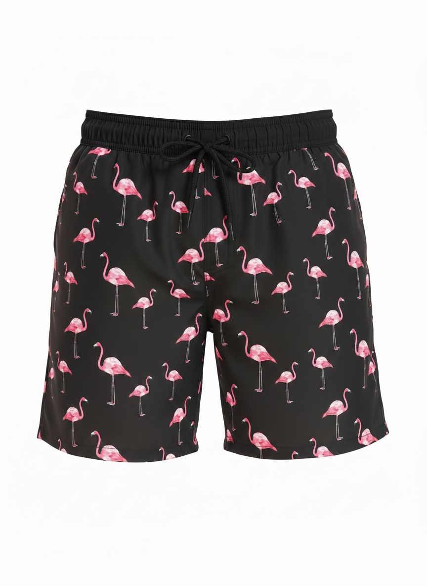 Santos | Heren Zomer Bloemenprint Zwemshort
