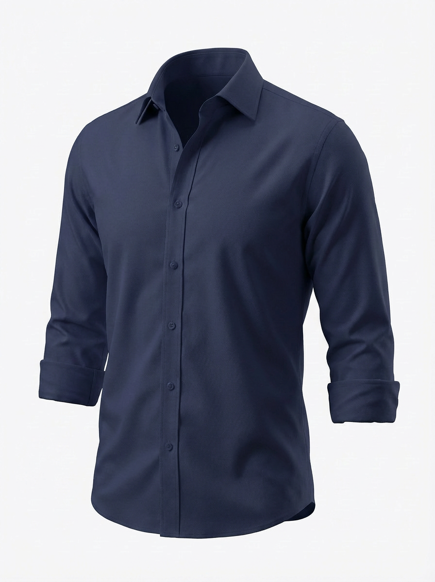 Haven | Slimfit Lange Mouw Overhemden Heren