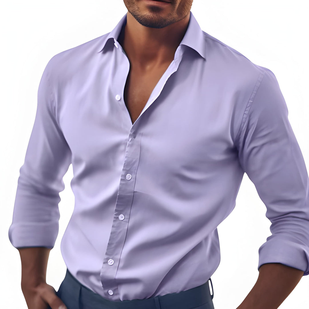 Haven | Slimfit Lange Mouw Overhemden Heren 5