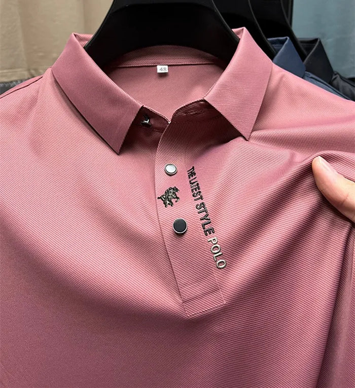 Kairo | Heren Poloshirt Katoen-Elastaanmix 5