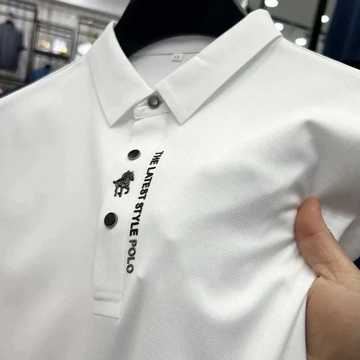 Kairo | Heren Poloshirt Katoen-Elastaanmix 6