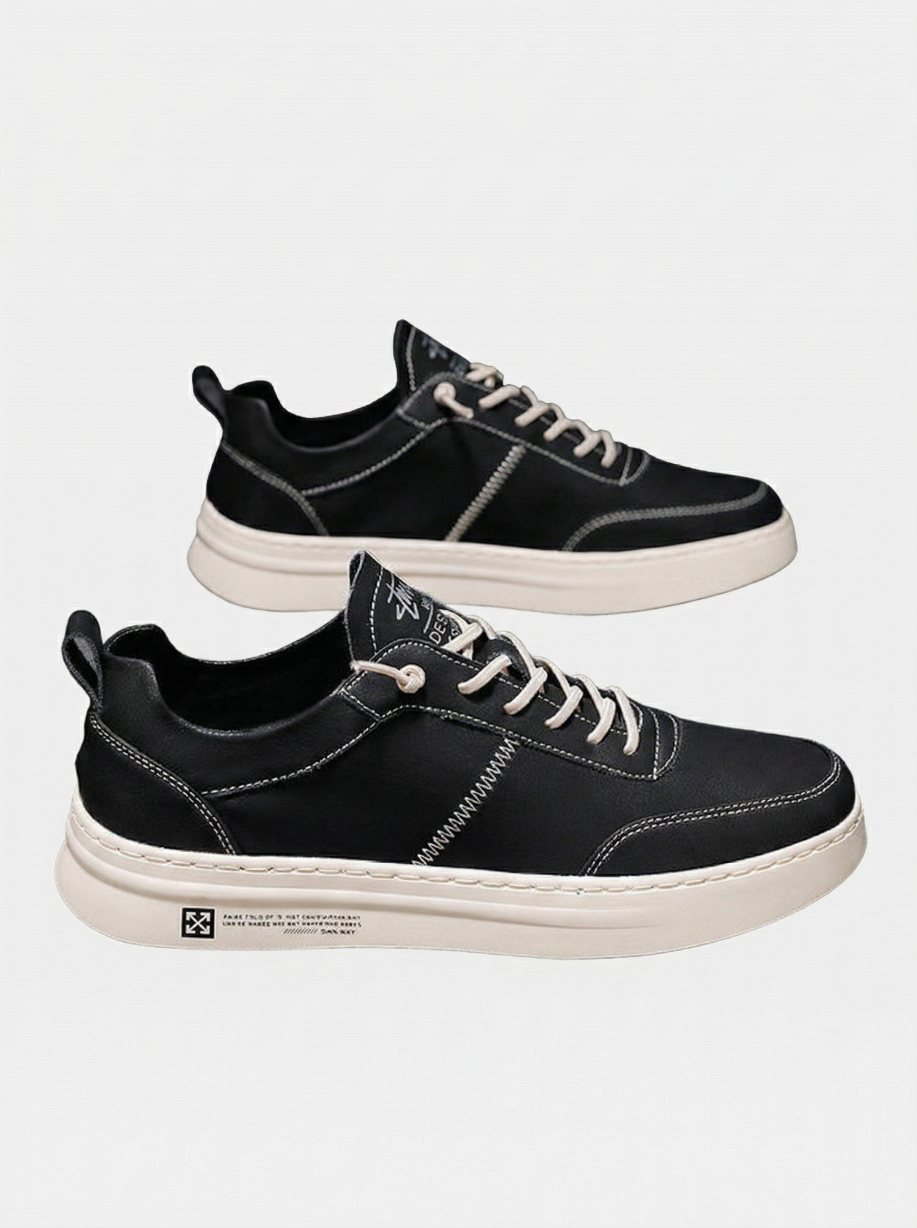Luma | Ademend Witte Sneakers