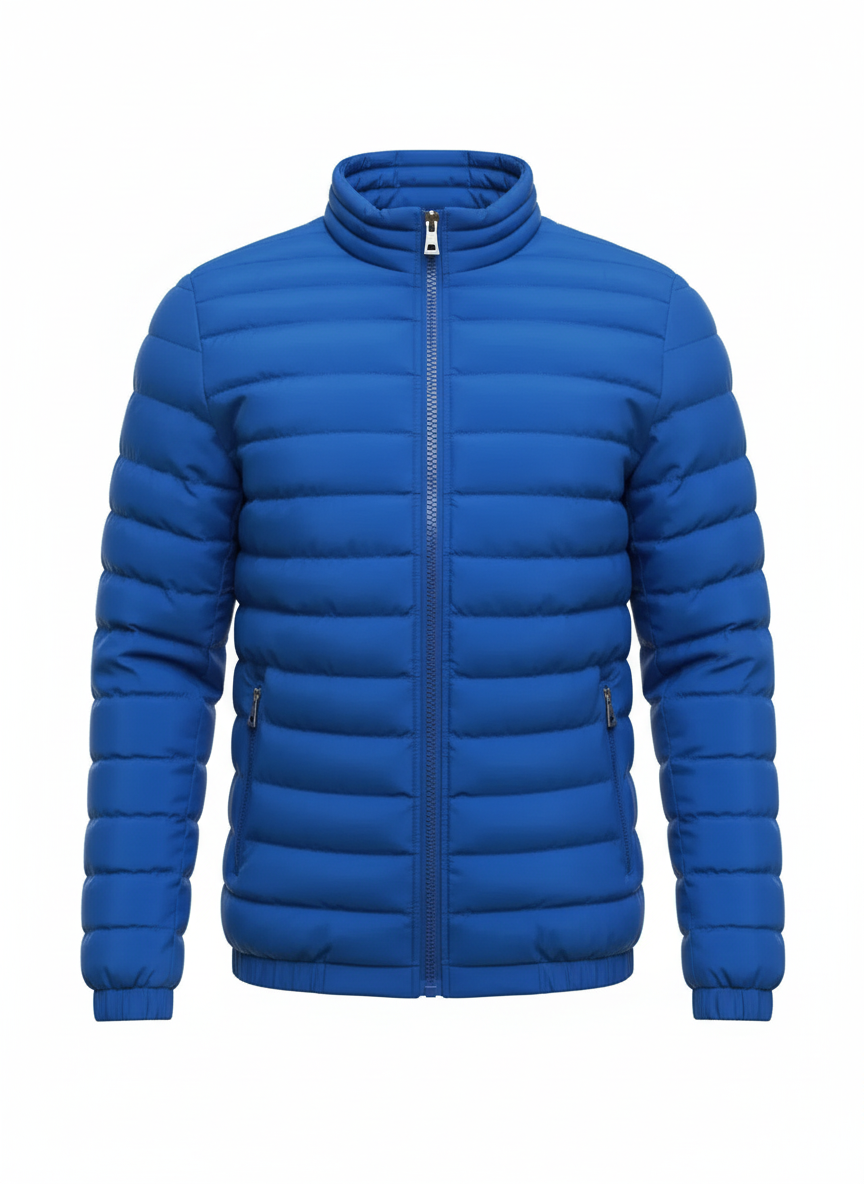 Tussenjas Heren Met Opstaande Kraag Pufferjas | Harden