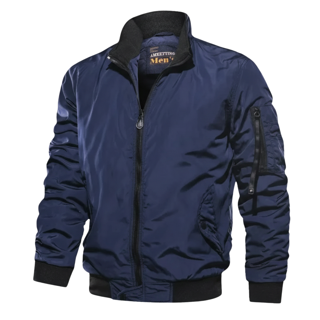 Brent | Heren Zip Up Bomberjack
