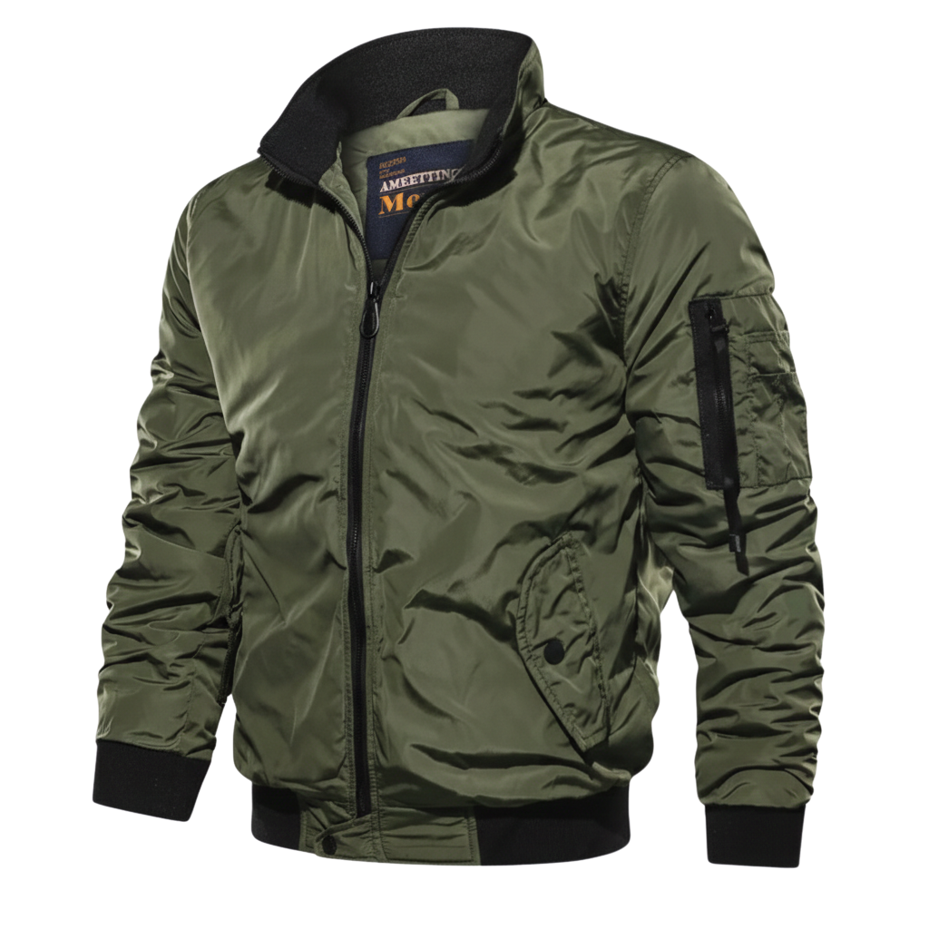 Brent | Heren Zip Up Bomberjack