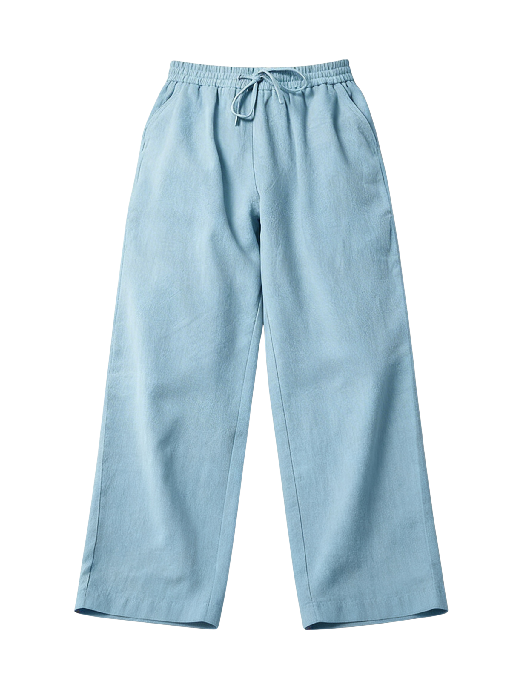 Laron | Heren Linnenmix Broek Met Trekkoord Taille