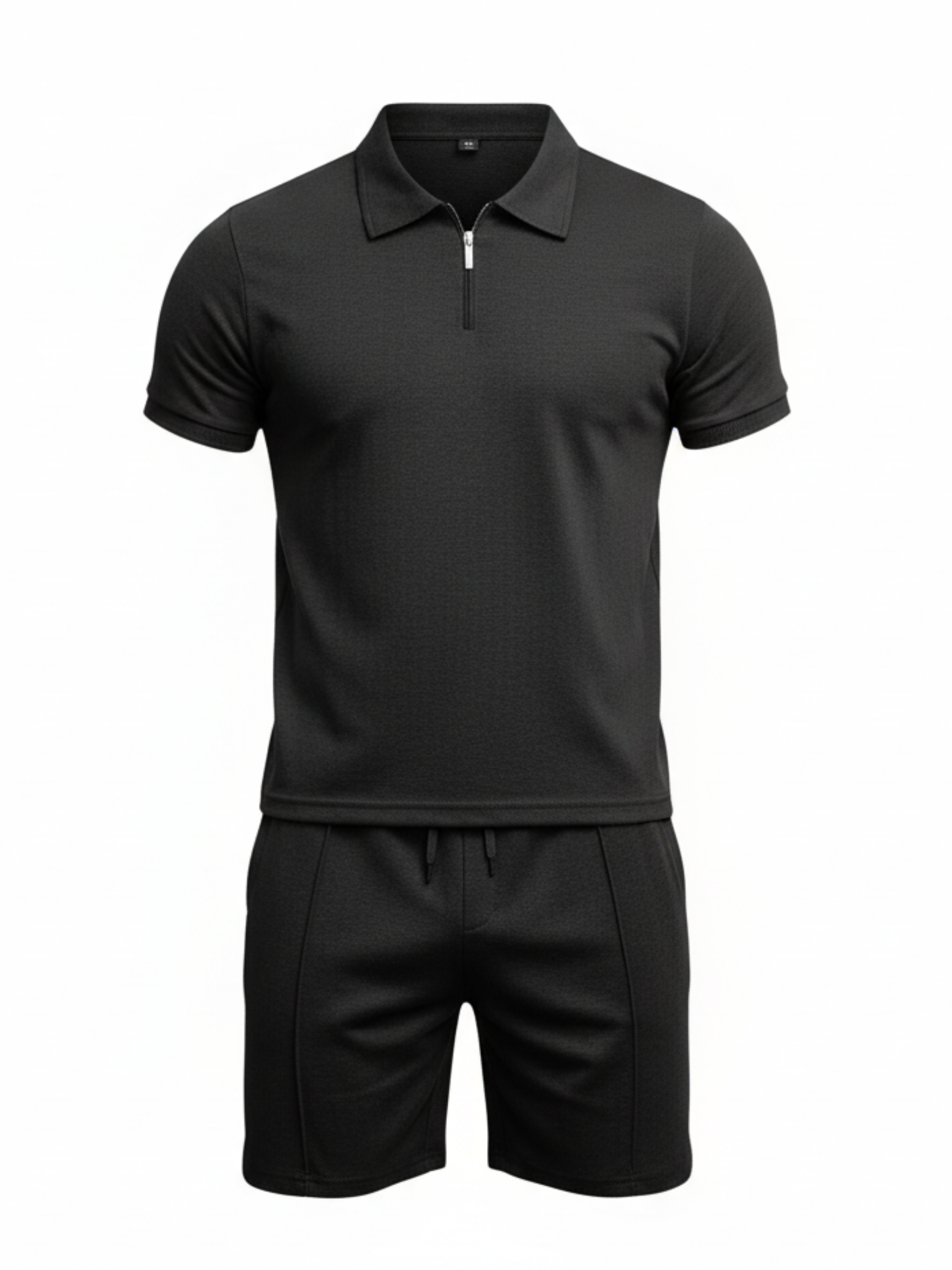 Porten | Heren Polo Shirt En Shorts Set