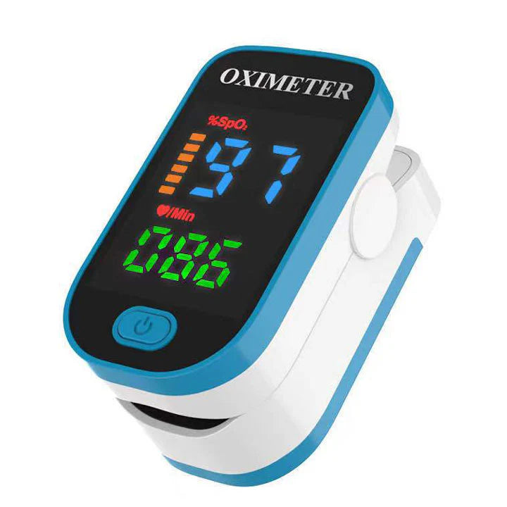 Vingertop oximeter clip met LED display voor niet-invasieve gezondheidsmetingen onderweg
