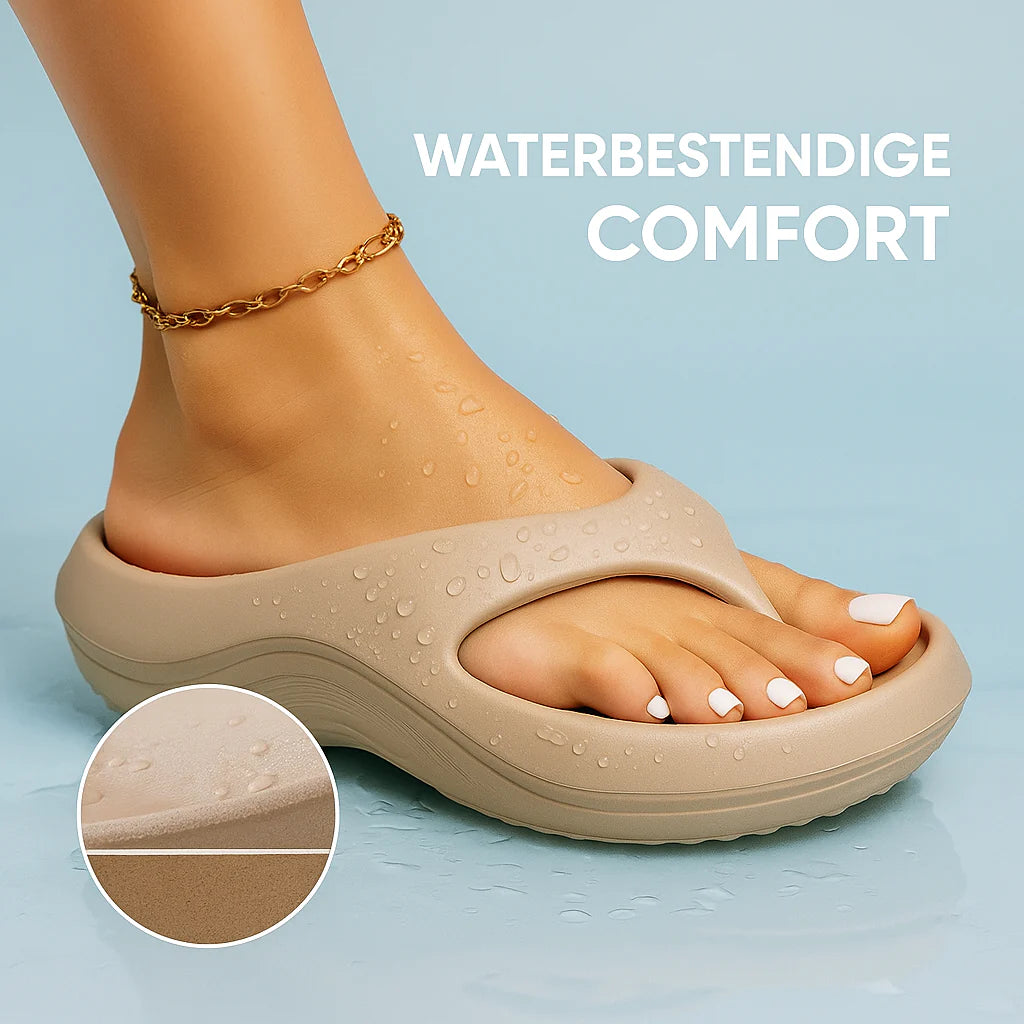 Emma | Dames Orthopedische Slippers met Teenband