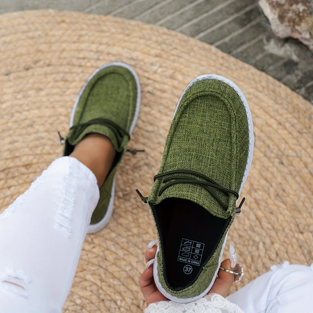 Esmee | Dames Loafers met Vetersluiting