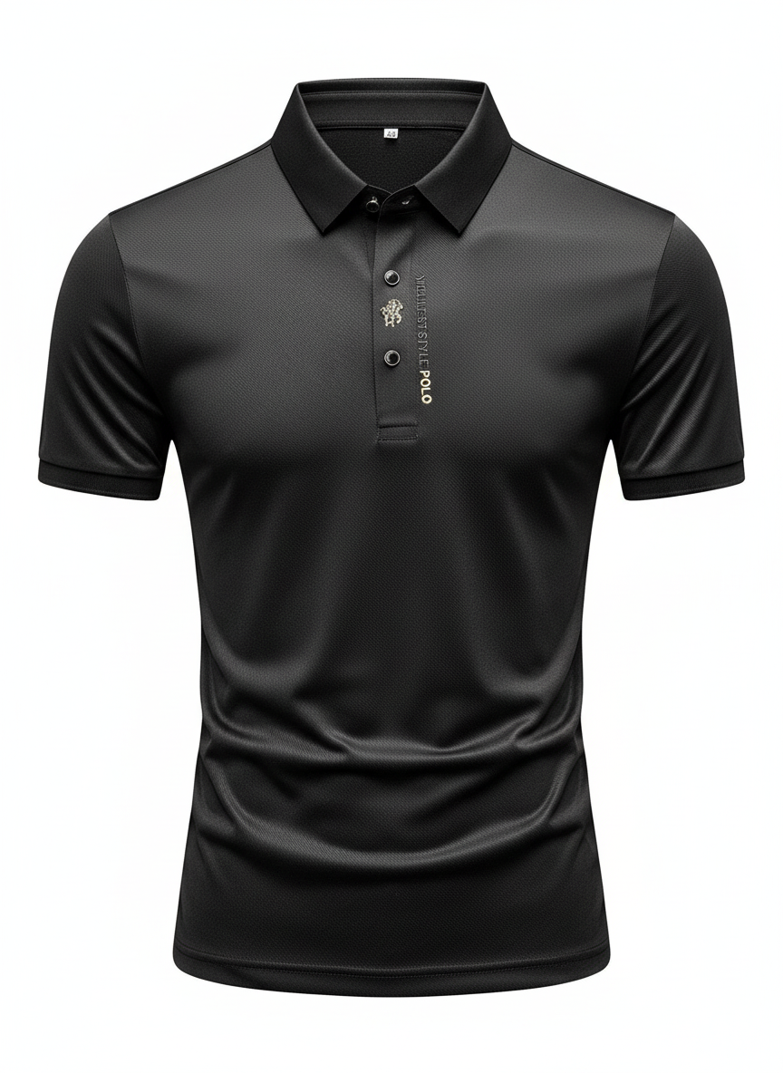 Kairo | Heren Poloshirt Katoen-Elastaanmix