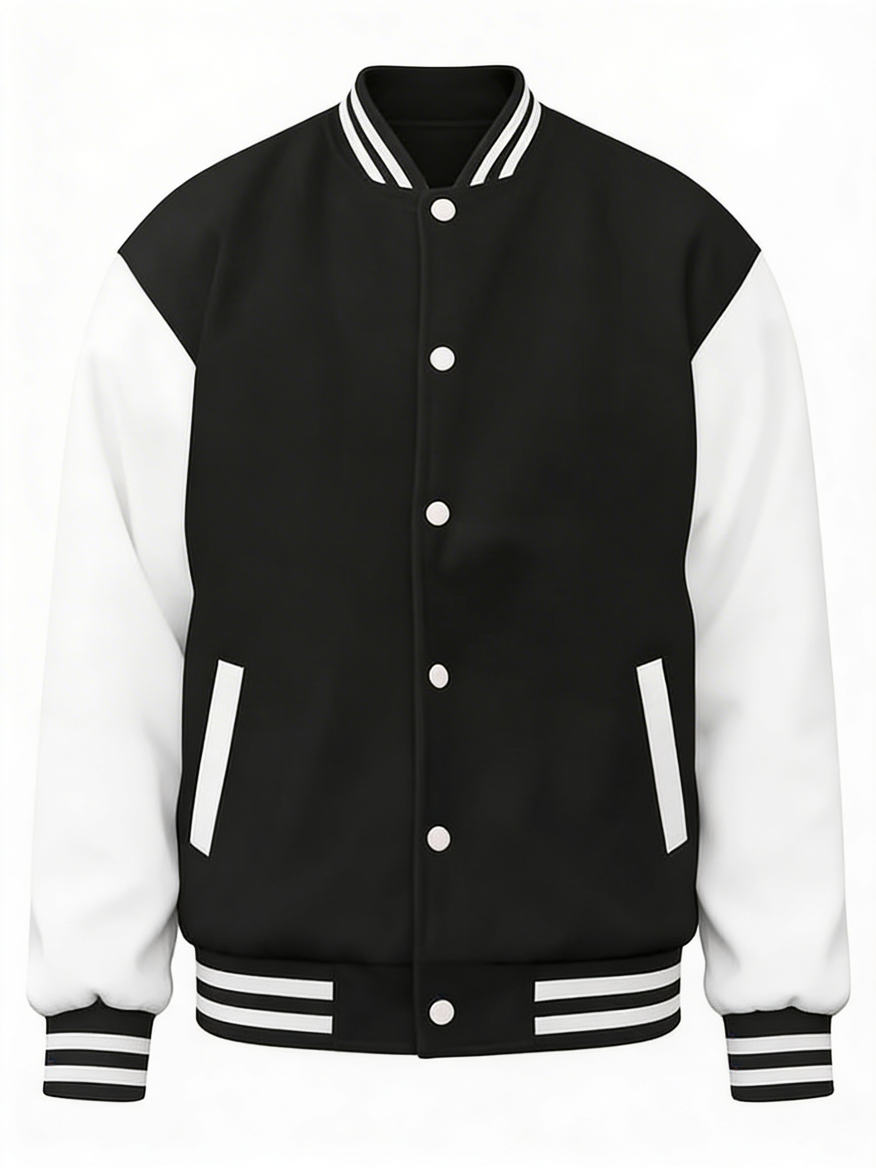 Blaze | Heren Varsity Jack Met Drukknoopsluiting