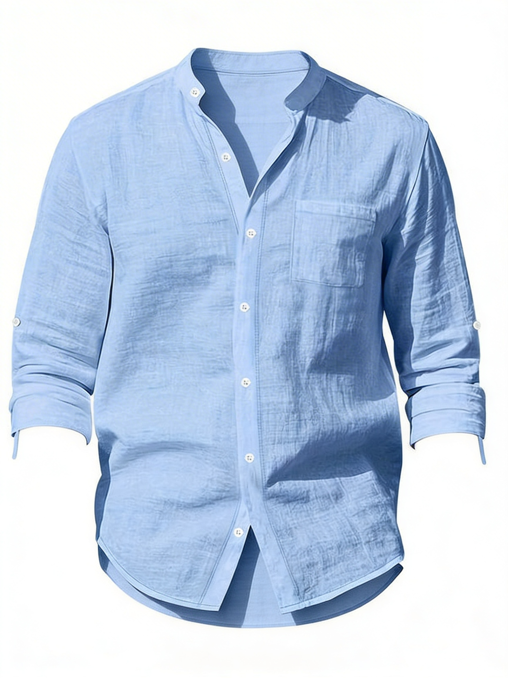 Libre | Linnen Lange Mouw Zomer Overhemd