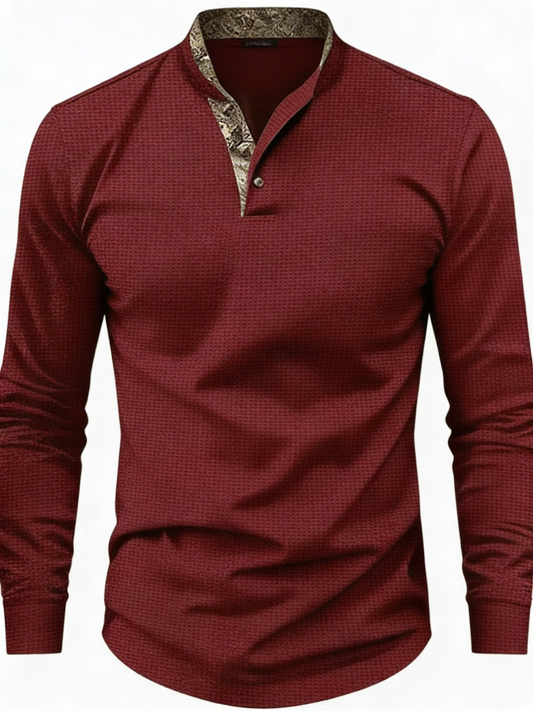 Poloza | Heren Poloshirt Lange Mouwen Zomer Ademend