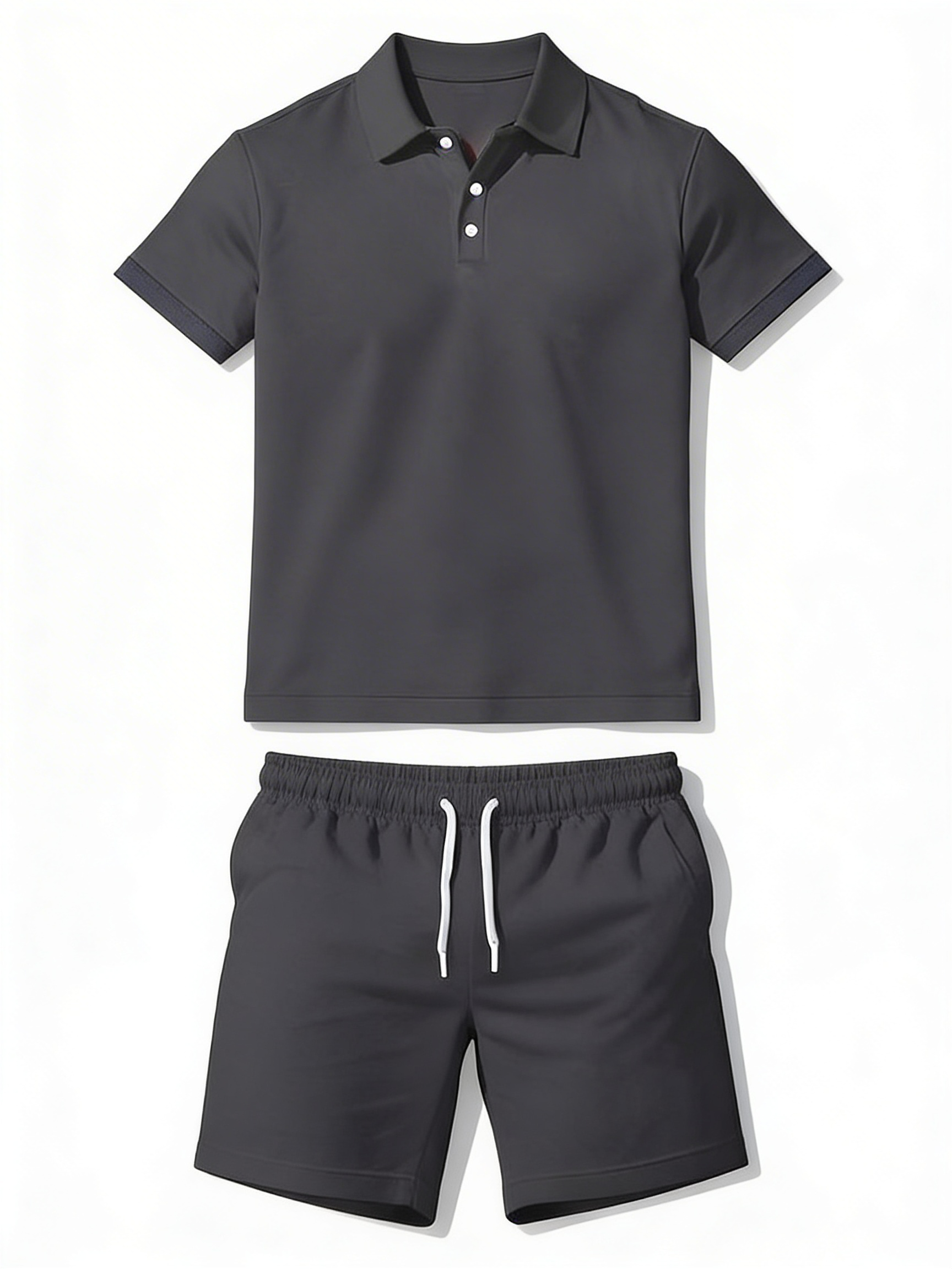 Savio | Heren Zomer Polo En Shorts Set