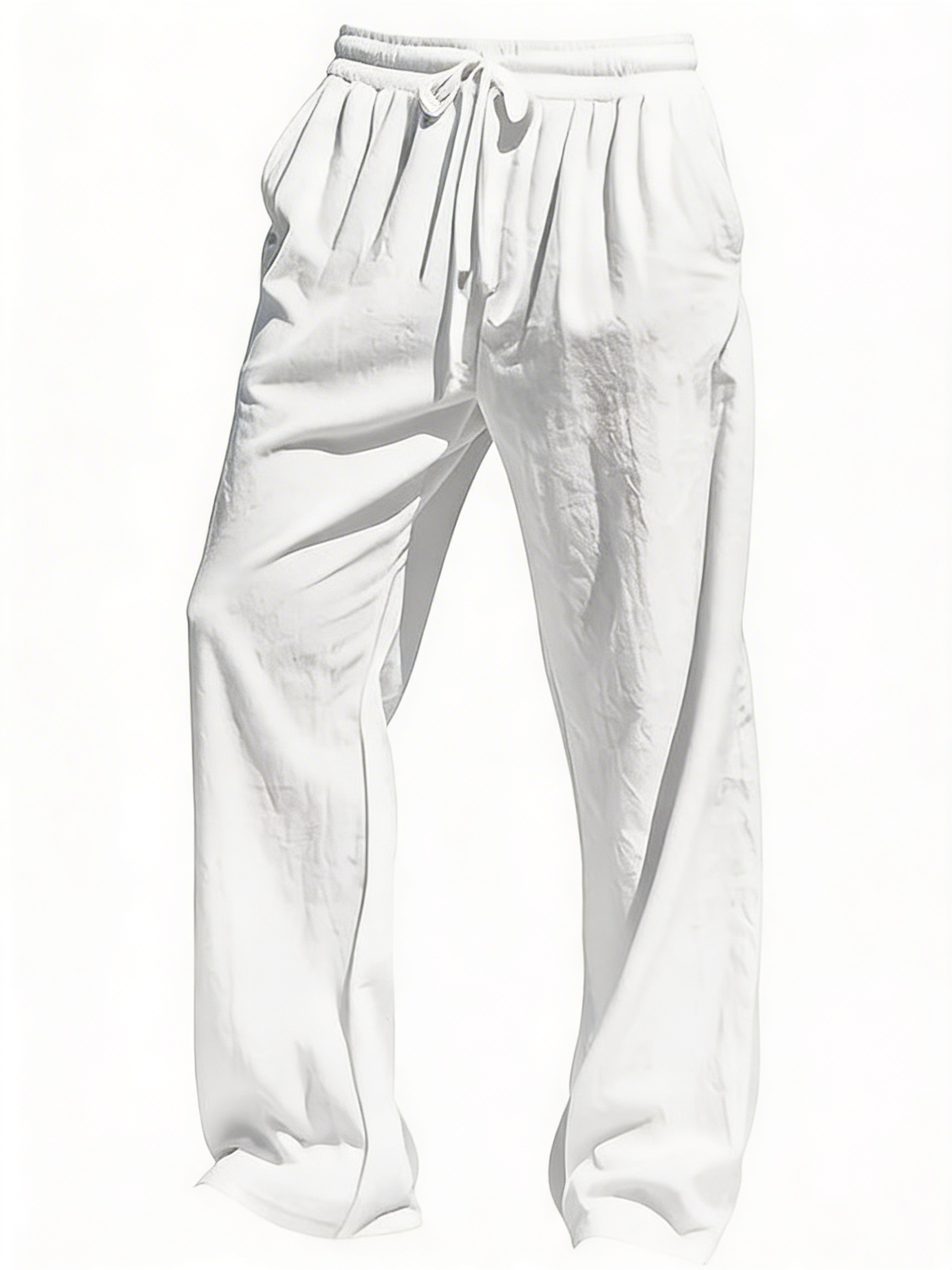 Pavo | Heren Linnen Strandbroek Losse Pasvorm