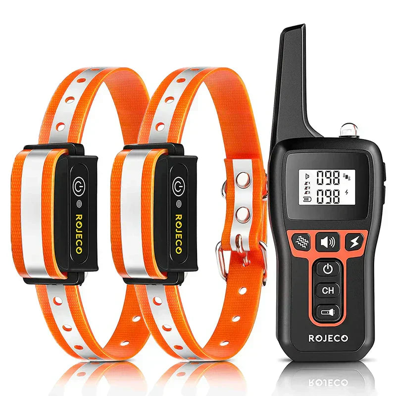 Verstelbare honden trainingshalsband met comfortabele pasvorm en duurzame batterij voor langdurig gebruik bij hondentraining