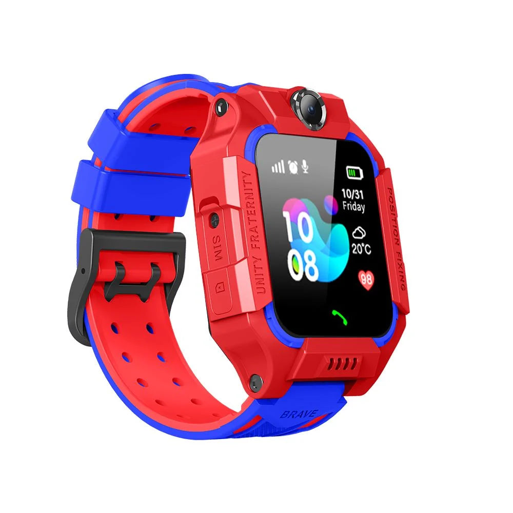 Kinderhorloge met SOS noodknop en GPS voor veiligheid tijdens buitenspelen en school