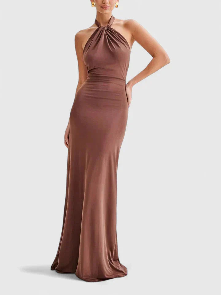 Suze | Halter Maxi Jurk