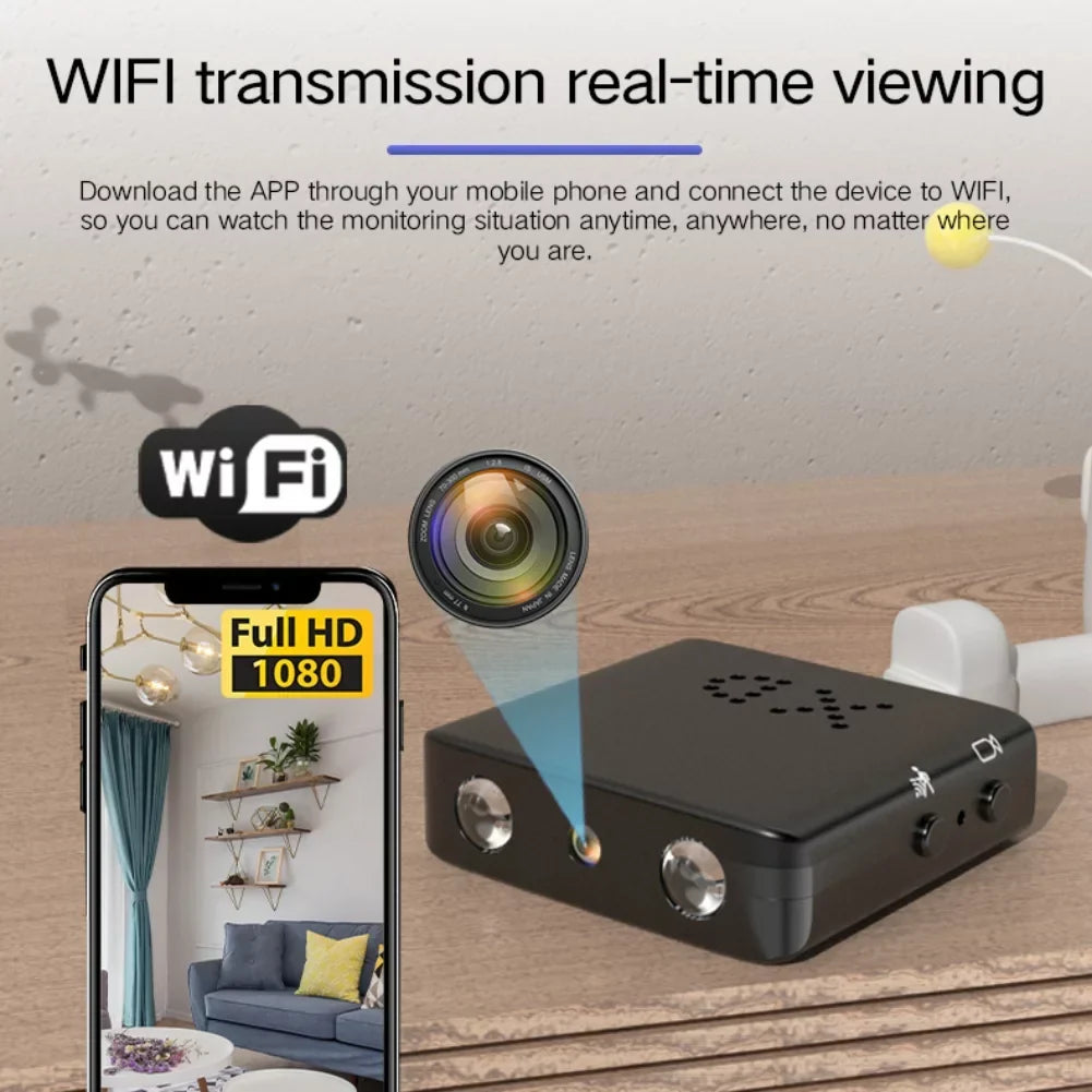 WiFi camera met nachtzicht technologie voor helder beeld bij weinig licht