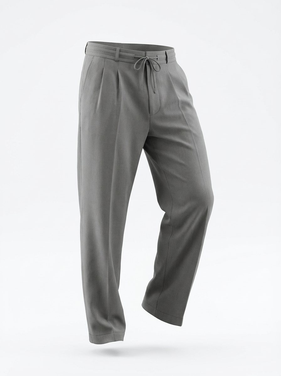 Darell | Ontspannen Heren Broek Met Trekkoord