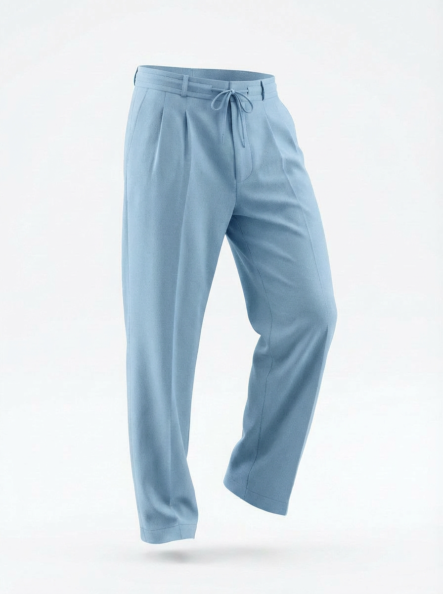 Darell | Ontspannen Heren Broek Met Trekkoord