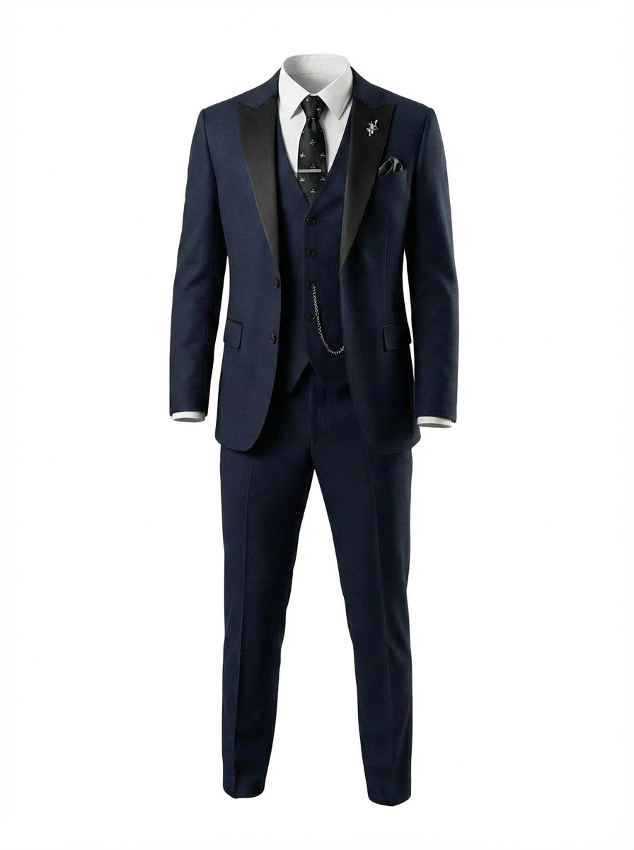 Dento | Formeel Driedelig Heren Pak voor Lente