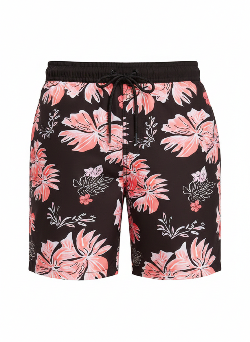 Santos | Heren Zomer Bloemenprint Zwemshort