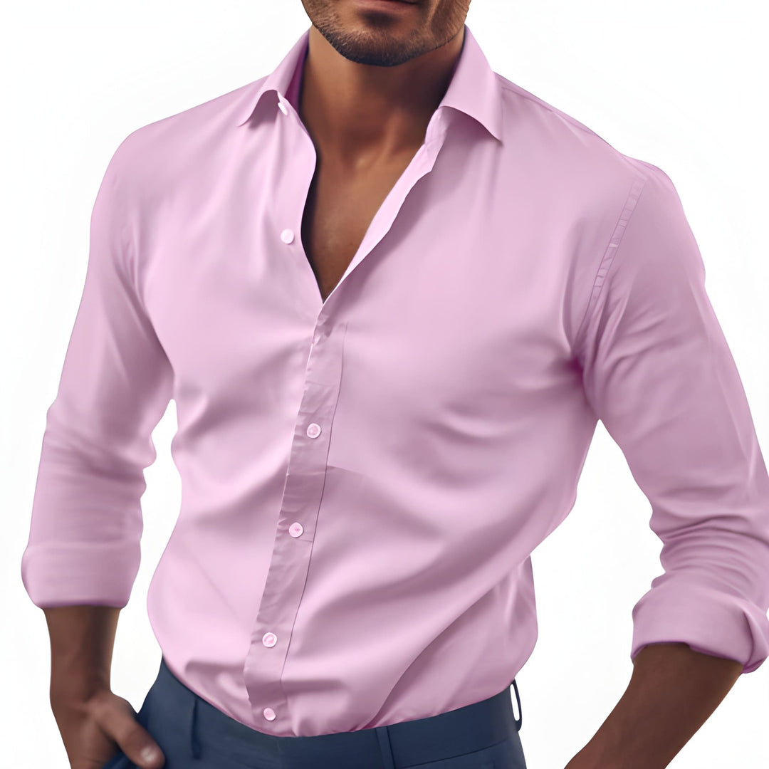 Haven | Slimfit Lange Mouw Overhemden Heren 4