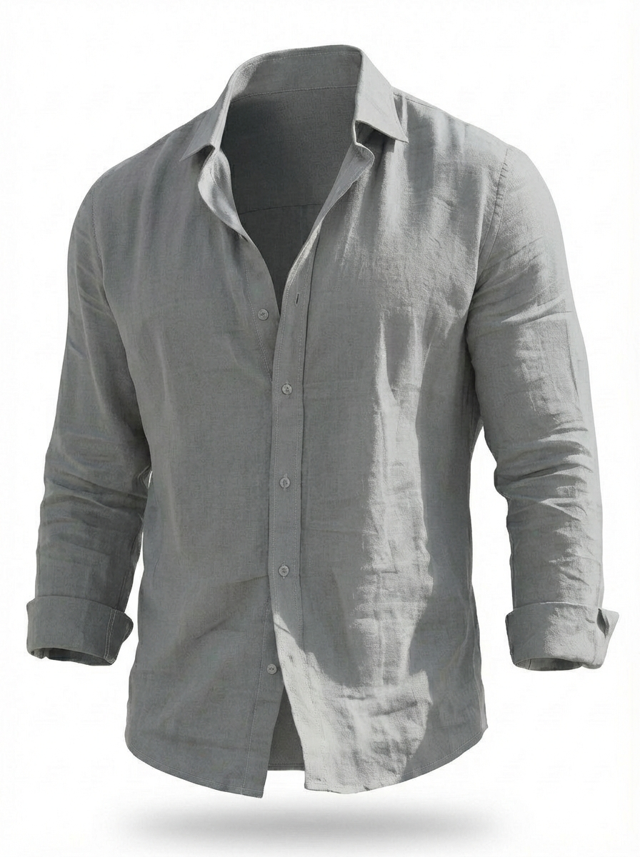 Heslo | Slimfit Lange Mouw Heren Shirt Lente