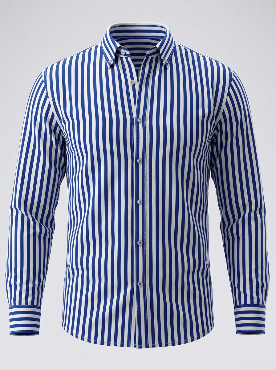 Hesmo | Slimfit Overhemden Heren Met Knoopsluiting