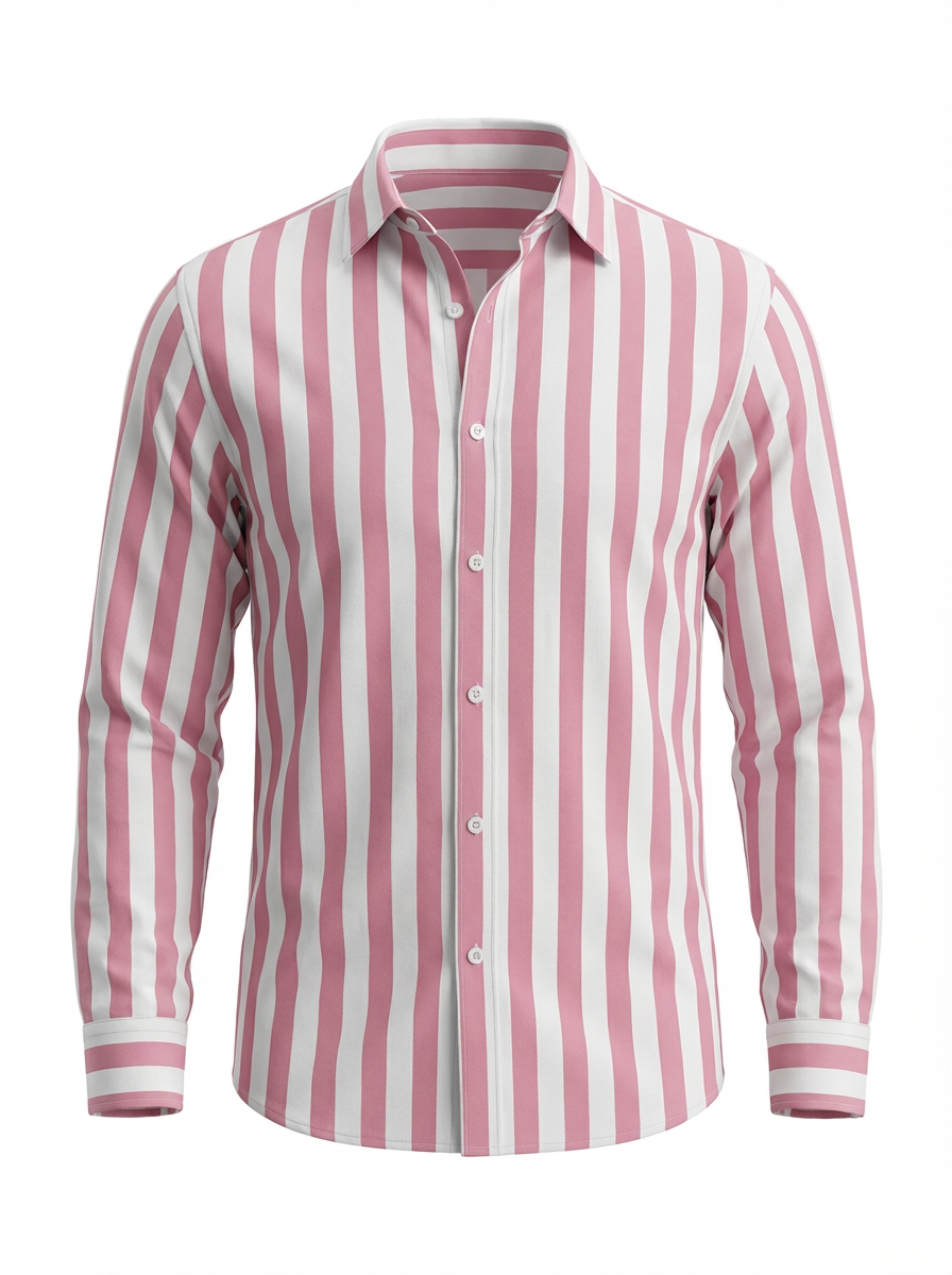Kasta | Gestreept Relaxed Overhemd Zomer