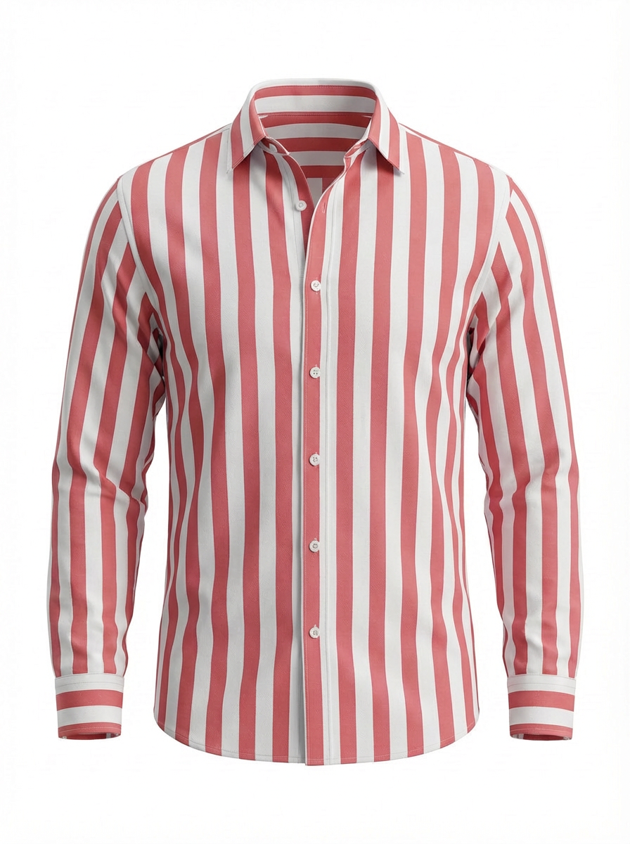 Kasta | Gestreept Relaxed Overhemd Zomer