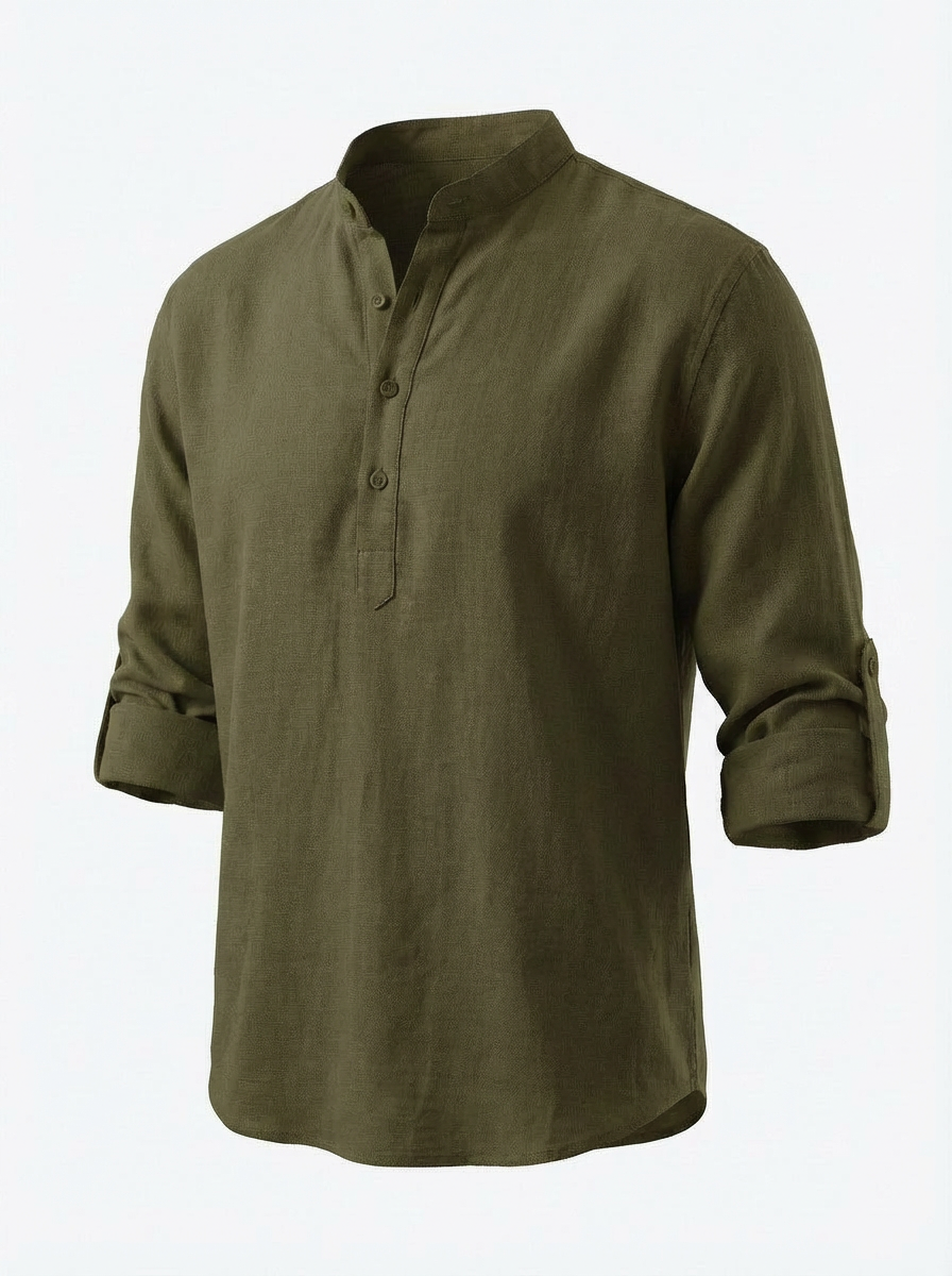 Lineno | Linnen Overhemd Heren Casual