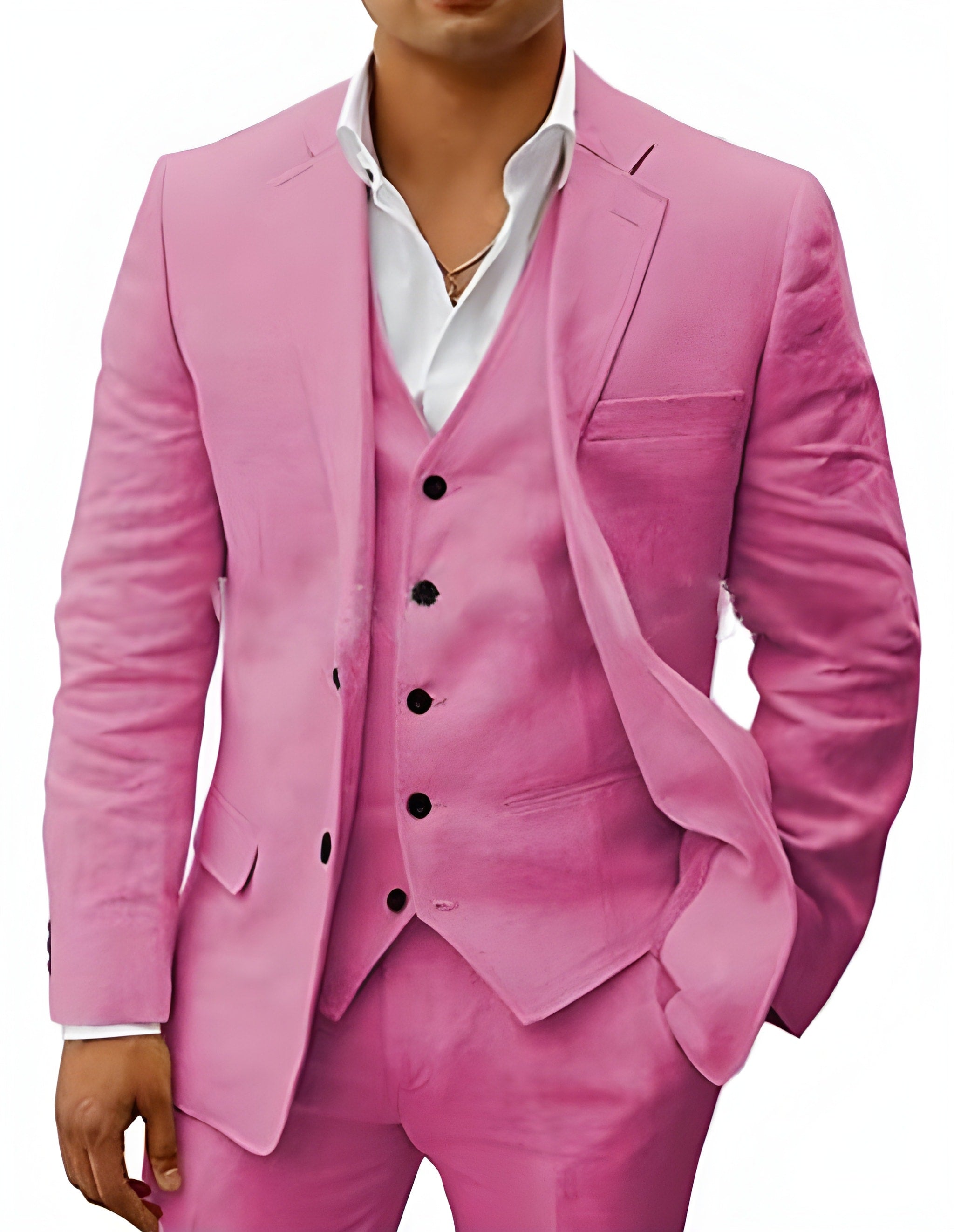 Linna | 3 Delig Linnen Pak Bruin Heren 12