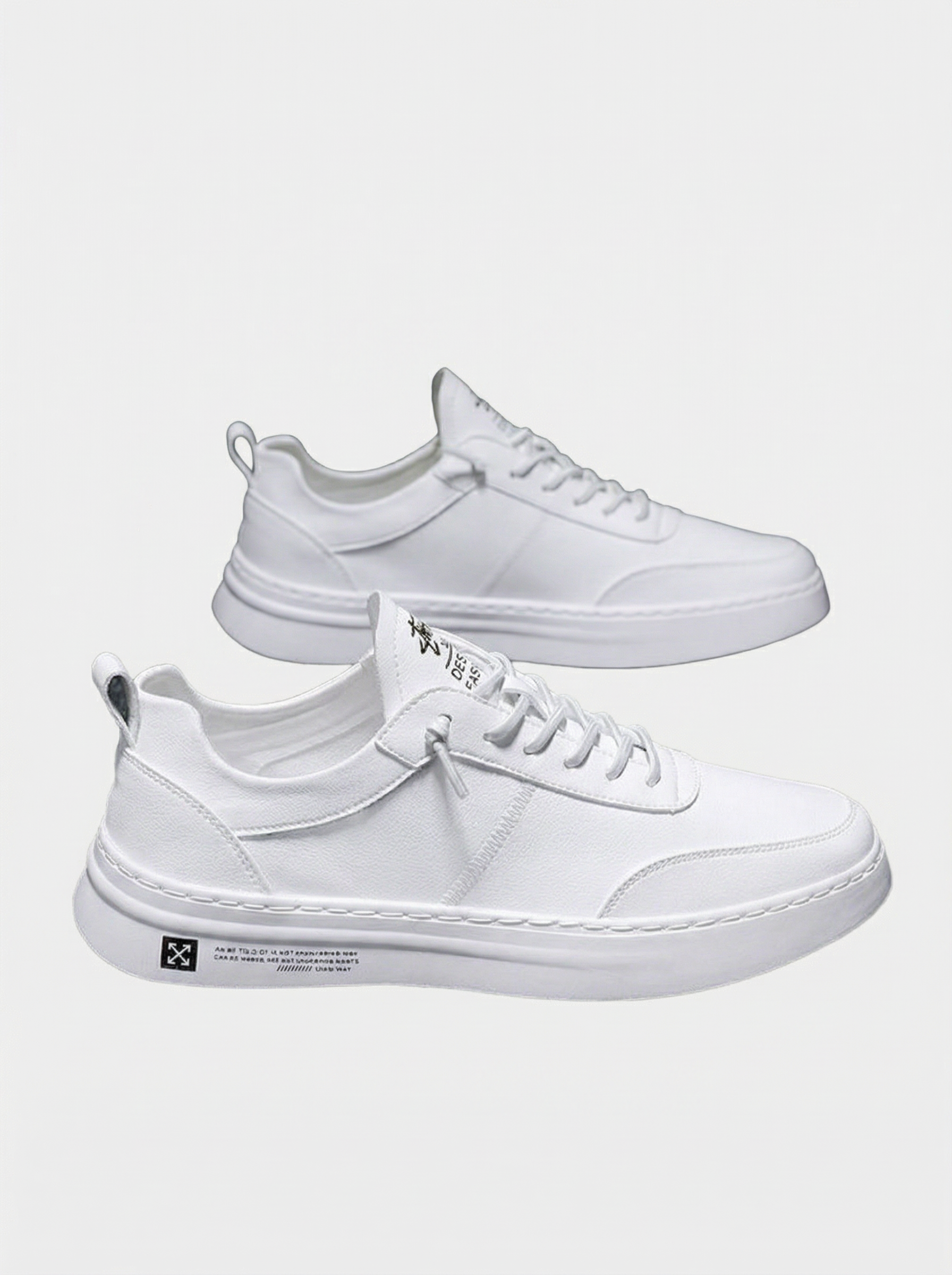 Luma | Ademend Witte Sneakers