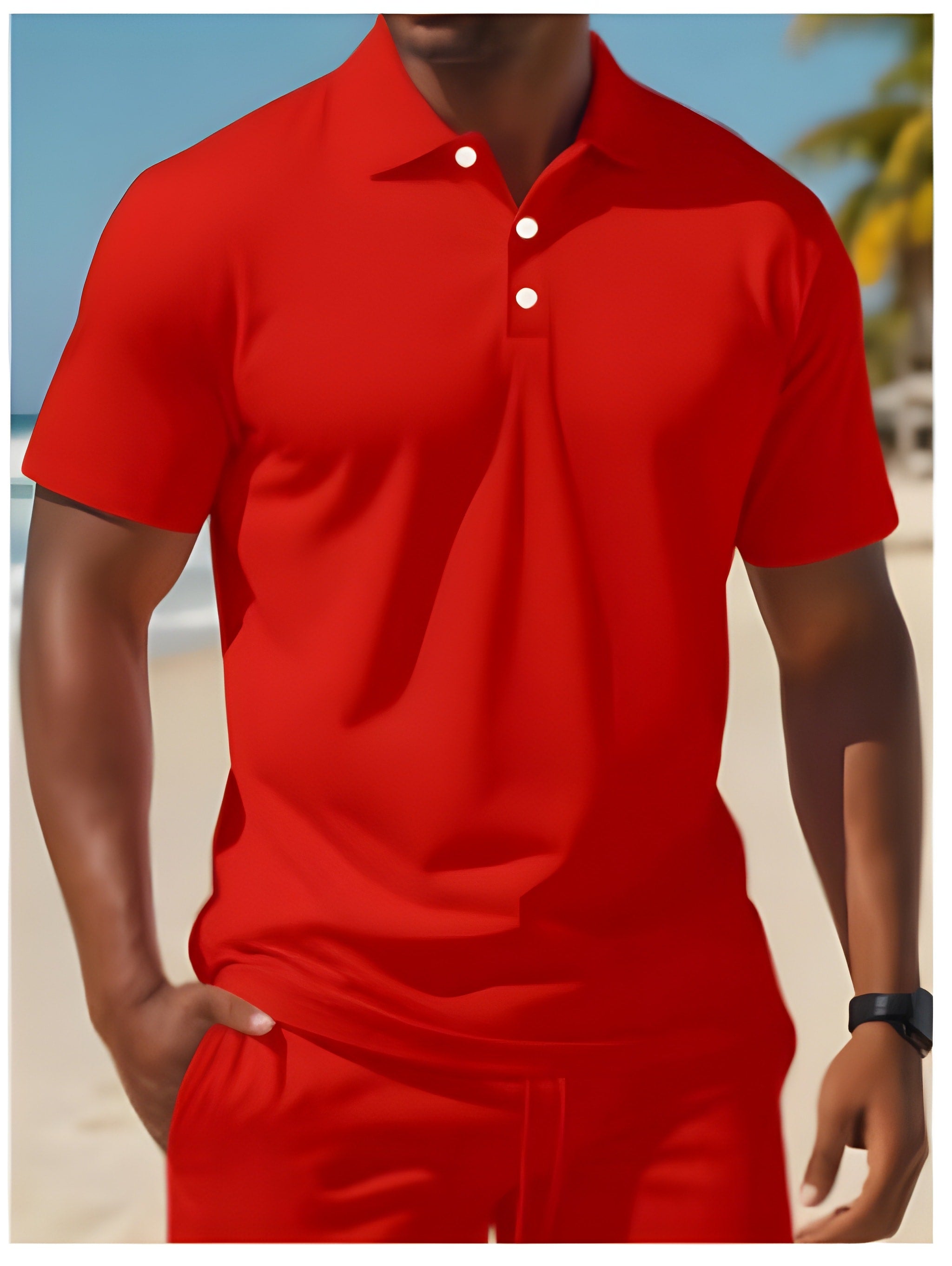 Lumo | Heren Lichtgewicht Zomersport Set Casual 2