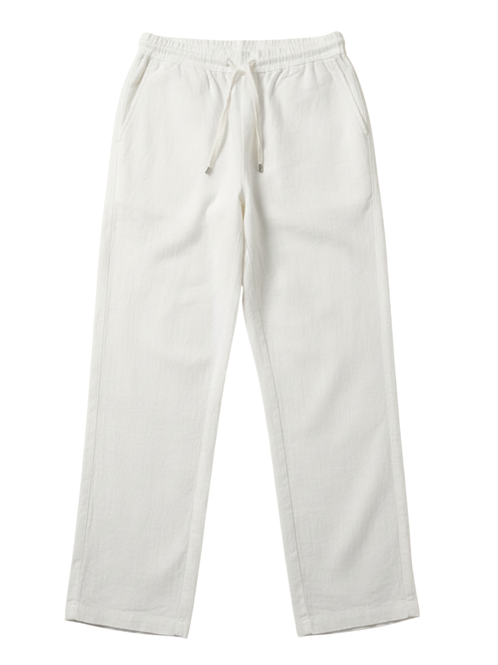 Laron | Heren Linnenmix Broek Met Trekkoord Taille