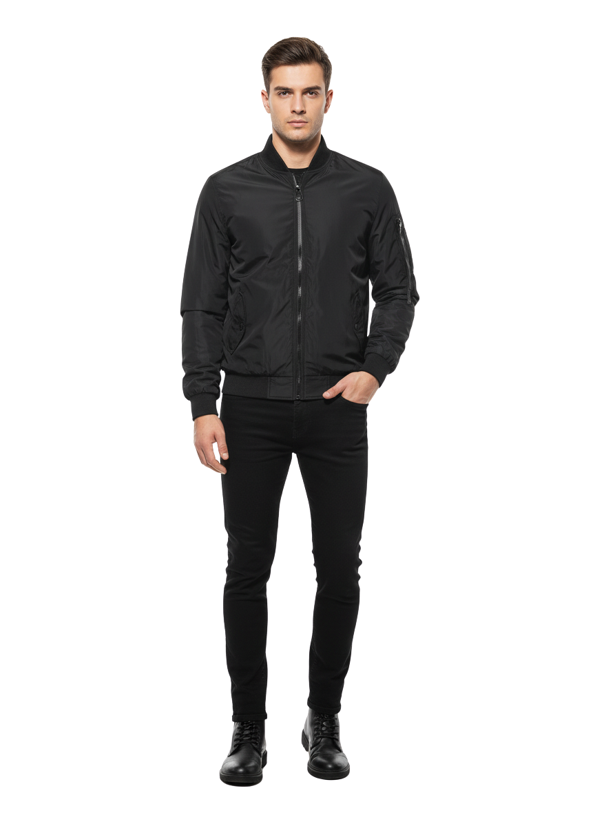 Brent | Heren Zip Up Bomberjack