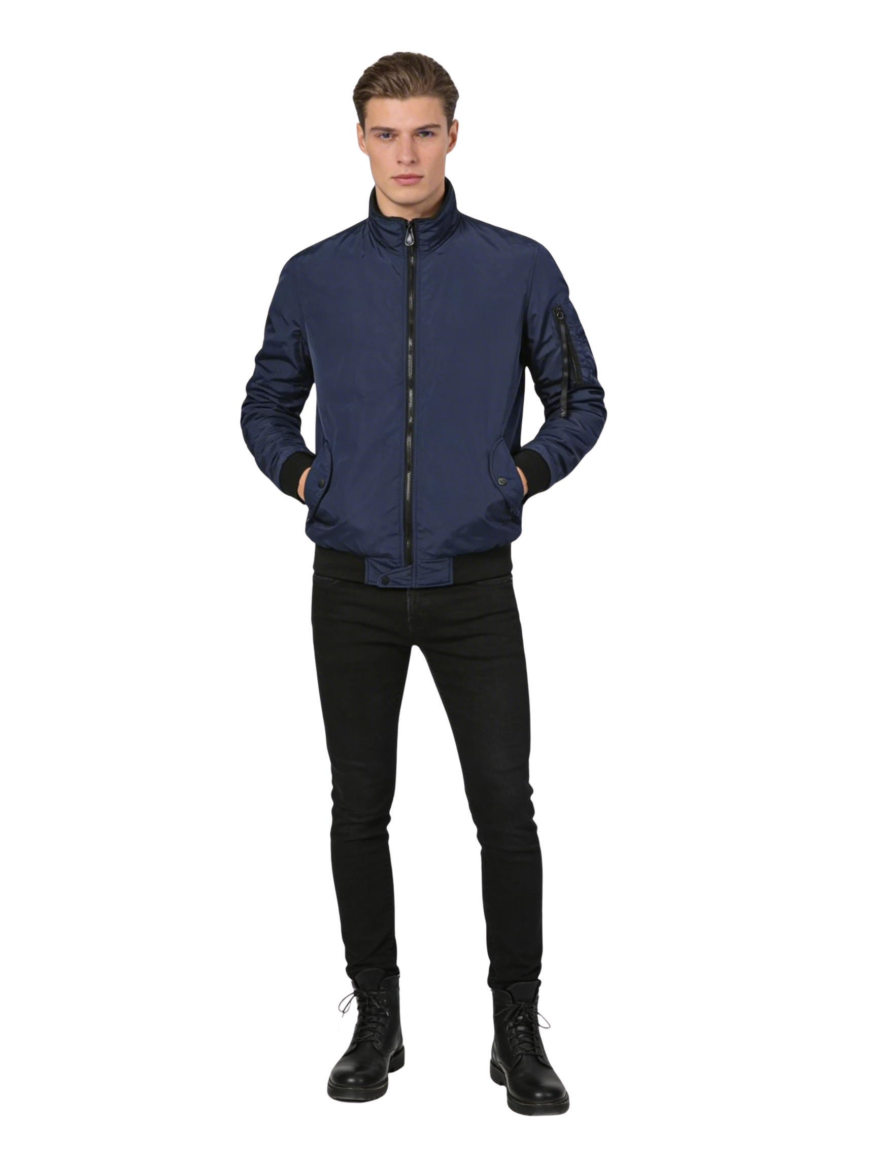 Brent | Heren Zip Up Bomberjack
