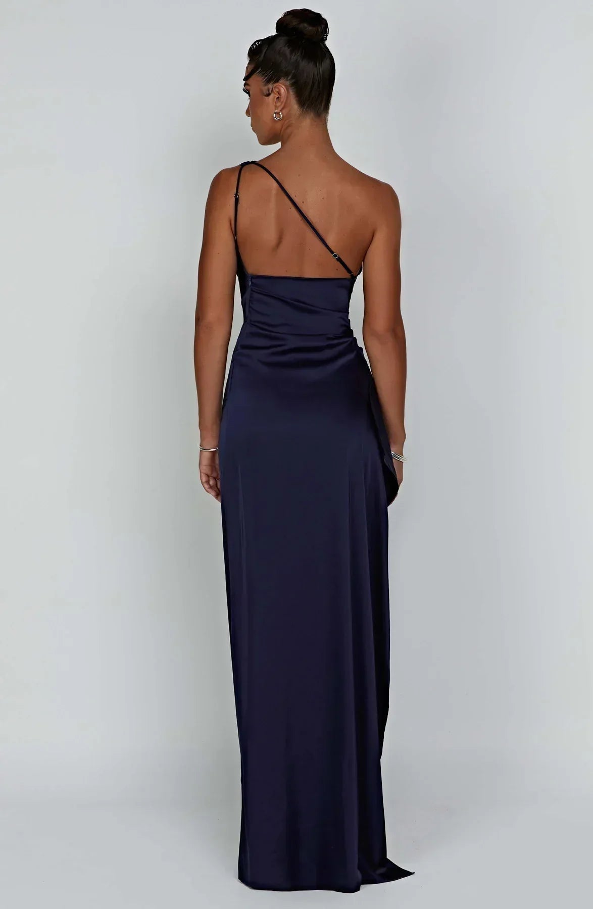 Anna | One Shoulder Maxi Jurk met Split