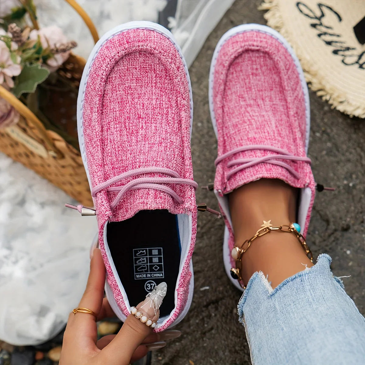 Esmee | Dames Loafers met Vetersluiting