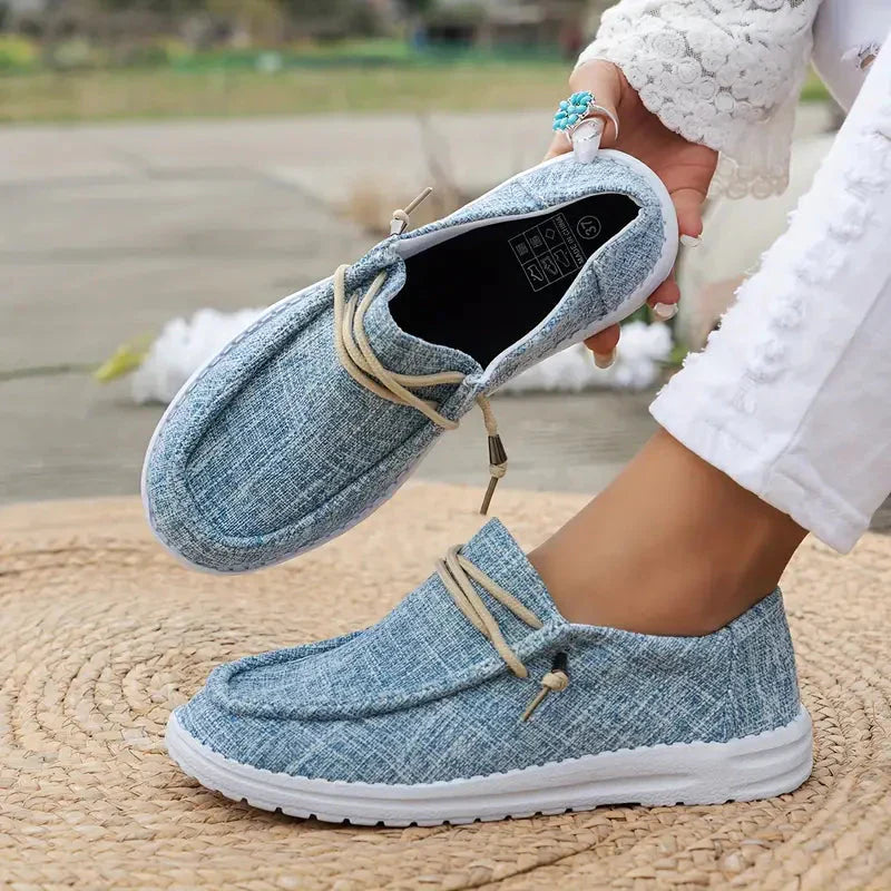 Esmee | Dames Loafers met Vetersluiting