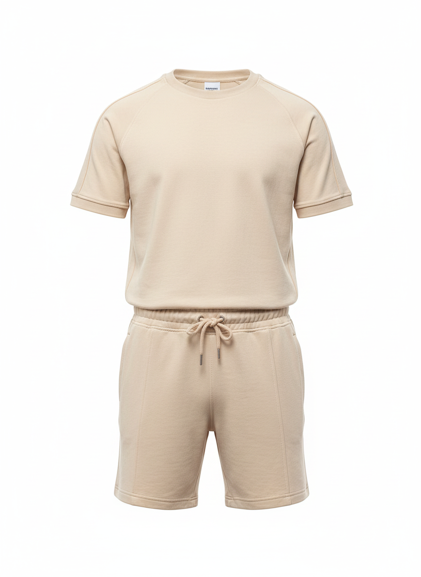 Santo | Heren Zomer T Shirt En Shorts Set