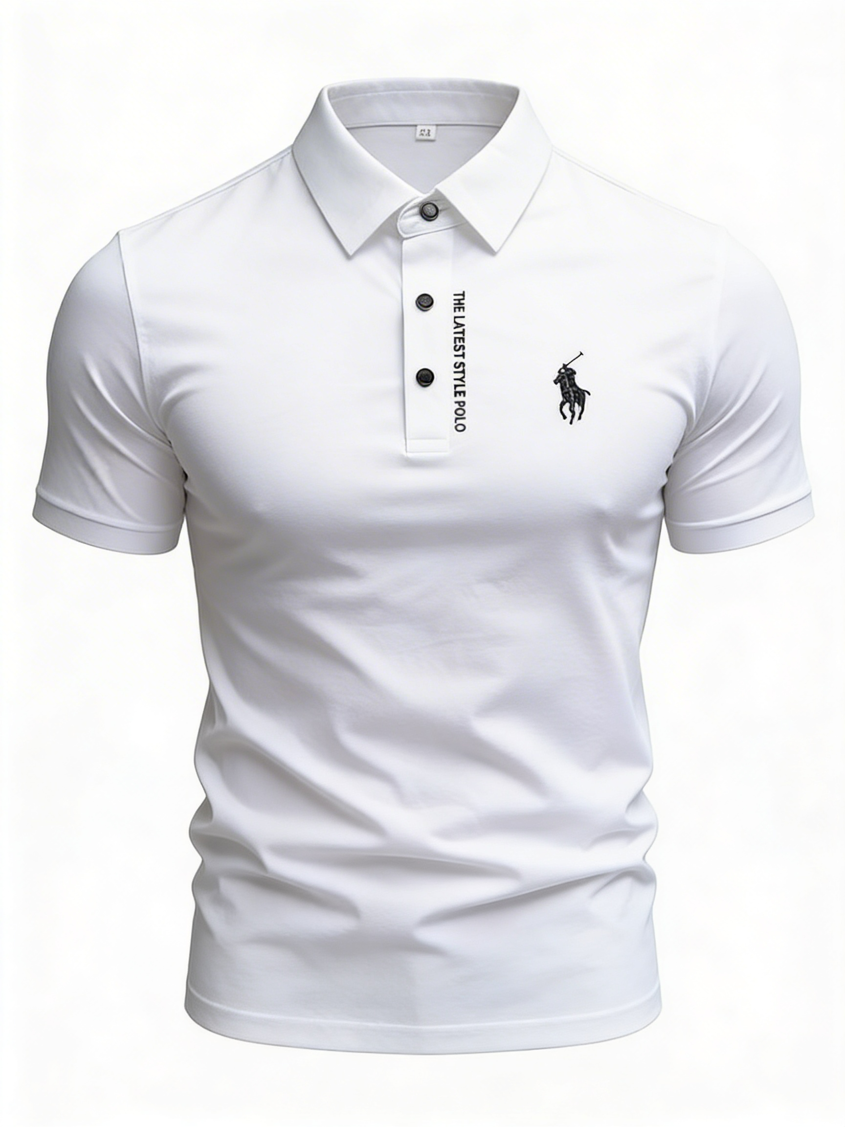 Kairo | Heren Poloshirt Katoen-Elastaanmix