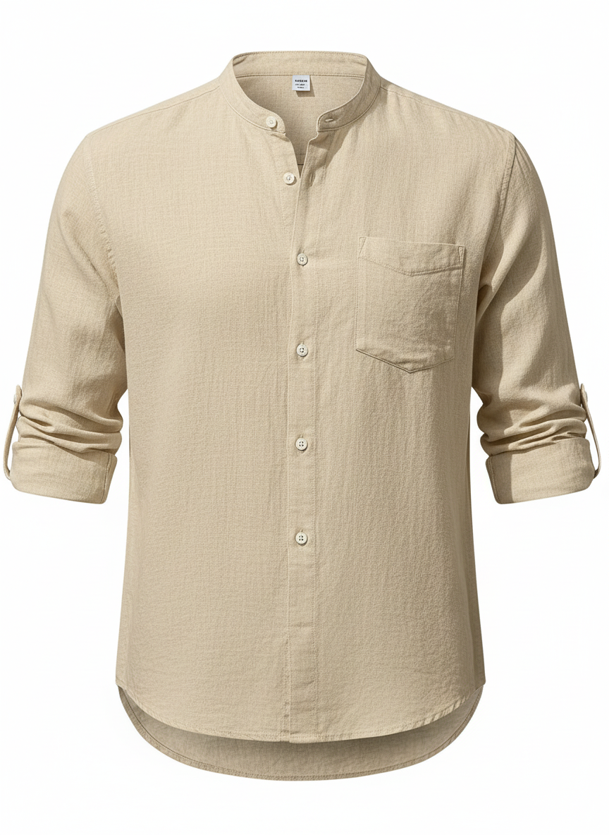 Libre | Linnen Lange Mouw Zomer Overhemd